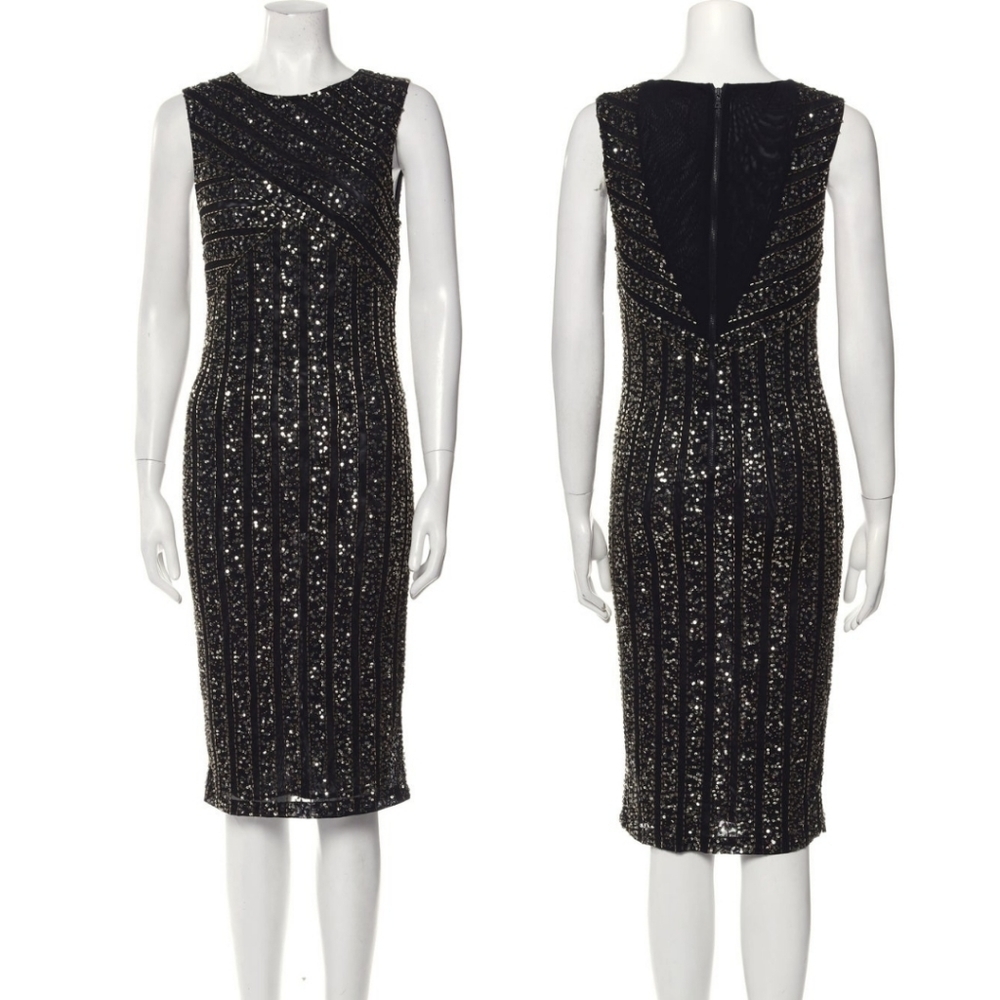 NWT Alice + Olivia Embelished Dress Size 4 Retail $595